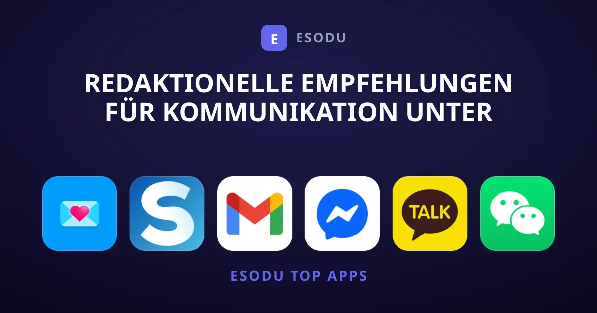 Redaktionelle Empfehlungen Für Kommunikation Unter Den Besten Apps